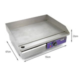 KuKoo 50cm Elektrische Bakplaat