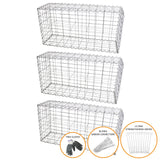 Schanskorven Gabion 100 x 50 x 30 cm / verpakking van 3