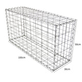 Schanskorven Gabion 100 x 50 x 30 cm / verpakking van 3
