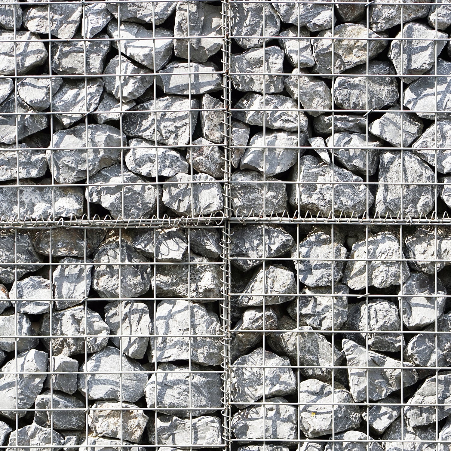 Schanskorf muur - Set: 6 - Gabion - 100x30x50 cm per unit