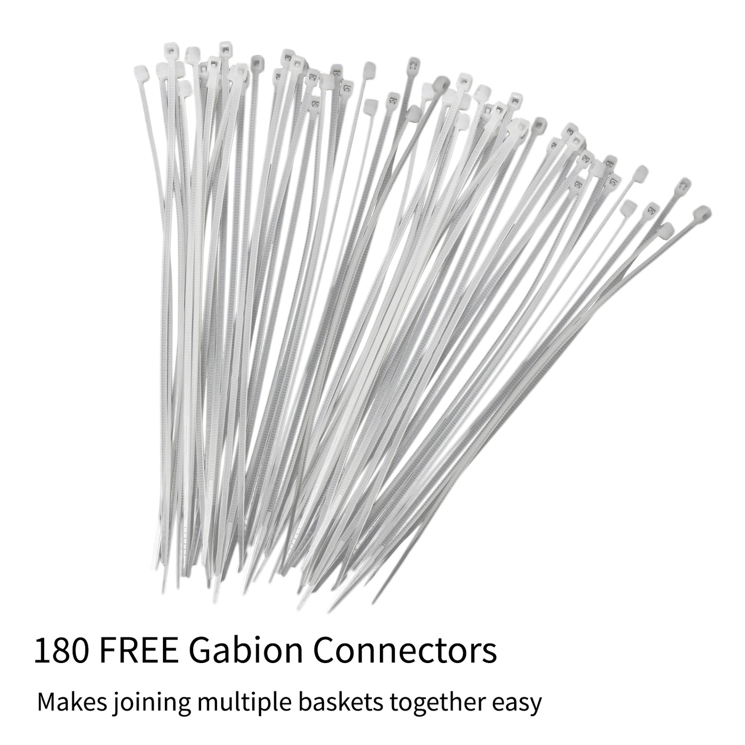 Schanskorf muur - Set: 6 - Gabion - 100x30x50 cm per unit