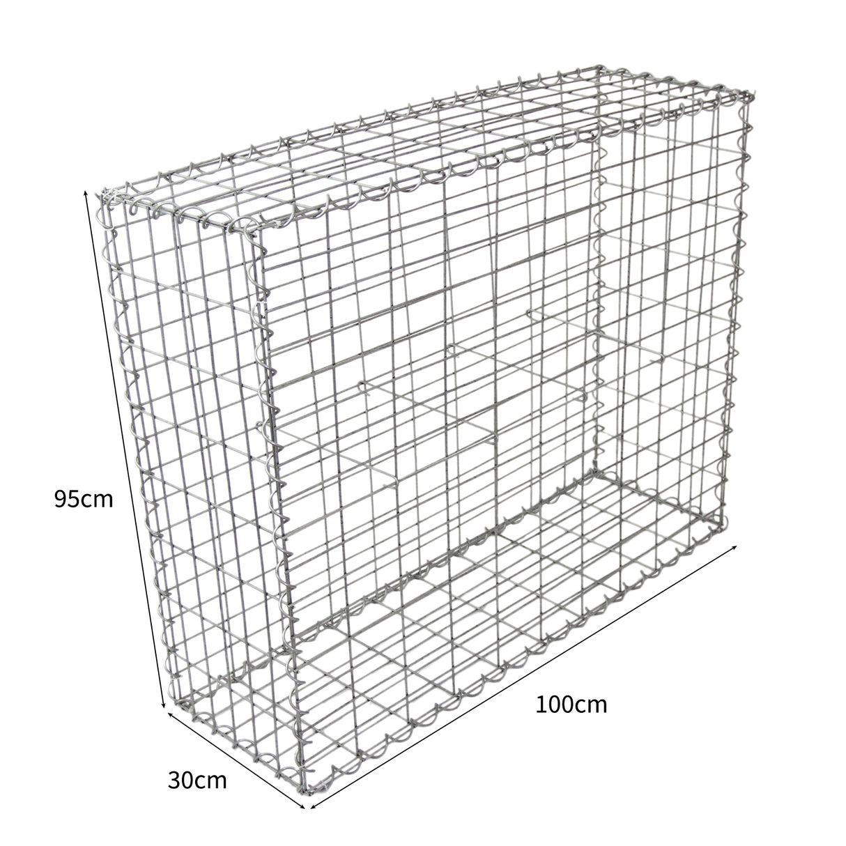 Schanskorven Gabion 100 x 95 x 30 cm / 4 stuks
