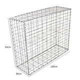 Schanskorven Gabion 100 x 95 x 30 cm / 4 stuks